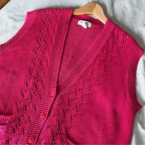 Grandma Barbie 🤷🏻‍♀️ - Pink sweater vest